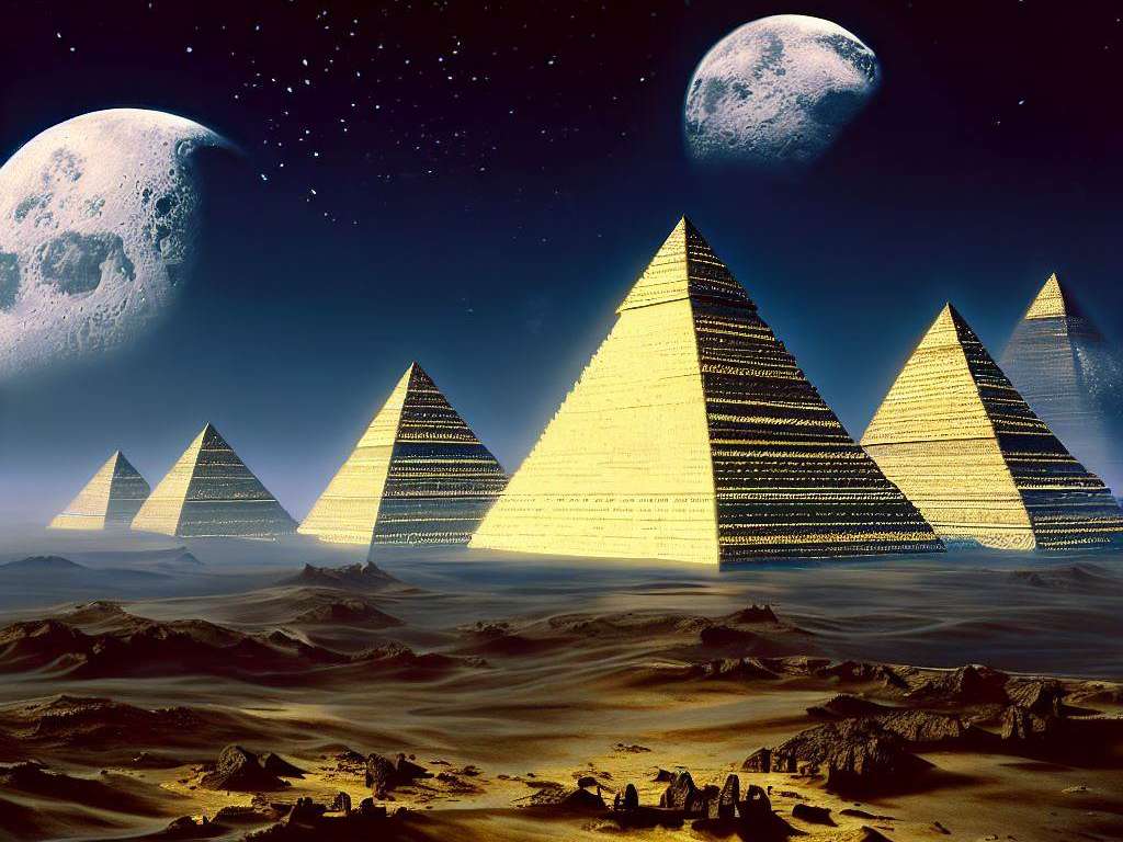 月球基地：月球背面发现了金字塔群内有高智能文明